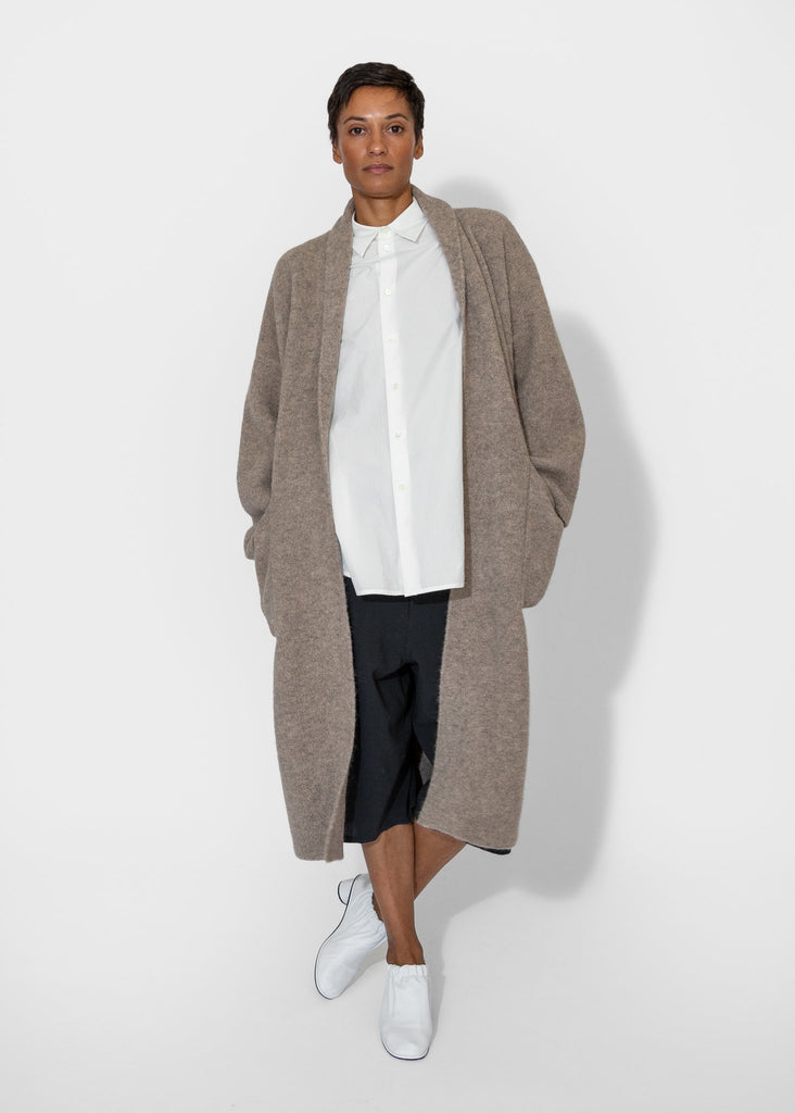 Lauren Manoogian_Double Face Long Coat in Moth_Apparel & Accessories_PO/S - Finefolk