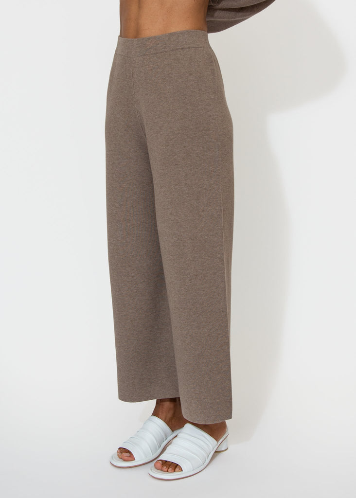 Lauren Manoogian_Double Knit Pants in Wood_Pants_1 - Finefolk