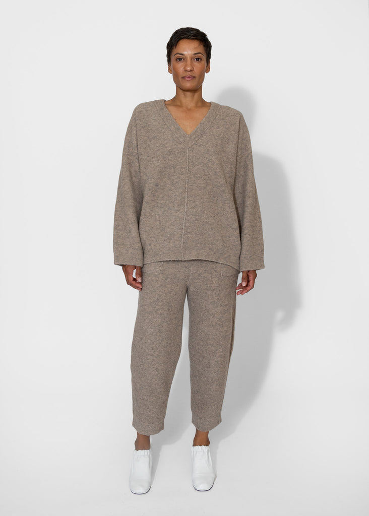 Lauren Manoogian_Fleece Pants in Moth_Apparel & Accessories_1 - Finefolk