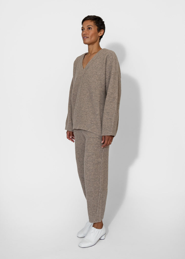 Lauren Manoogian_Fleece Pants in Moth_Apparel & Accessories_1 - Finefolk