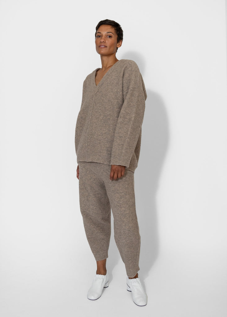 Lauren Manoogian_Fleece Pants in Moth_Apparel & Accessories_1 - Finefolk