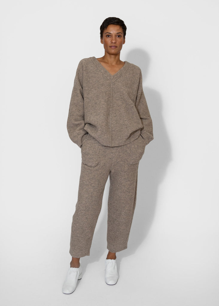 Lauren Manoogian_Fleece Pants in Moth_Apparel & Accessories_1 - Finefolk