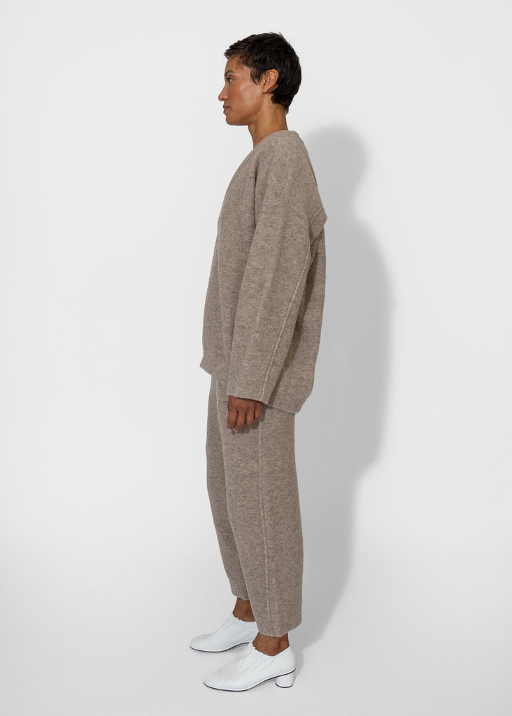 Lauren Manoogian_Fleece Pants in Moth_Apparel & Accessories_1 - Finefolk