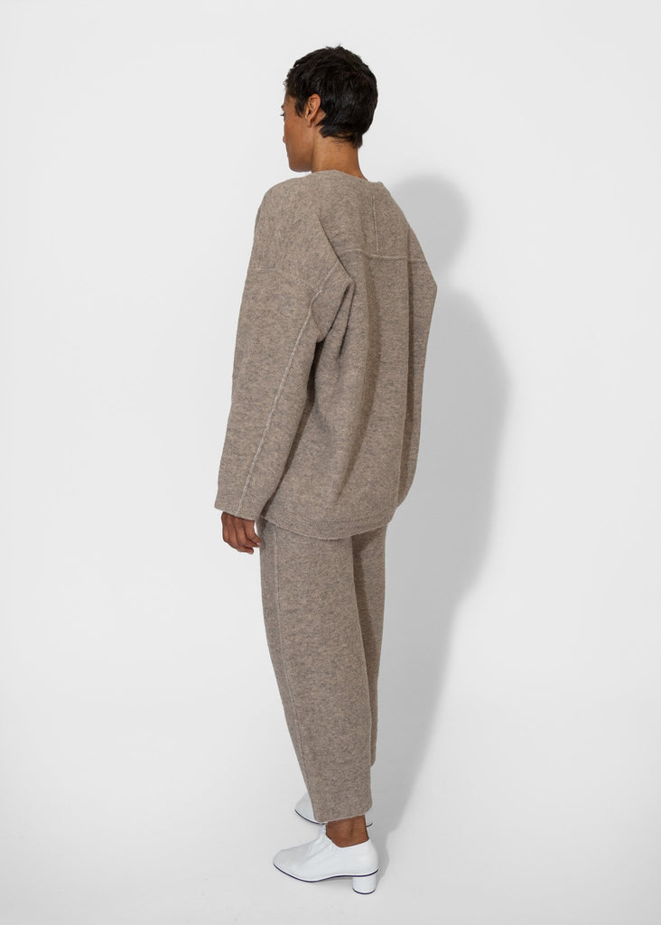 Lauren Manoogian_Fleece Pants in Moth_Apparel & Accessories_1 - Finefolk