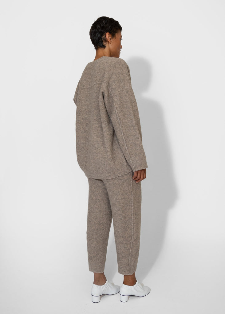 Lauren Manoogian_Fleece Pants in Moth_Apparel & Accessories_1 - Finefolk