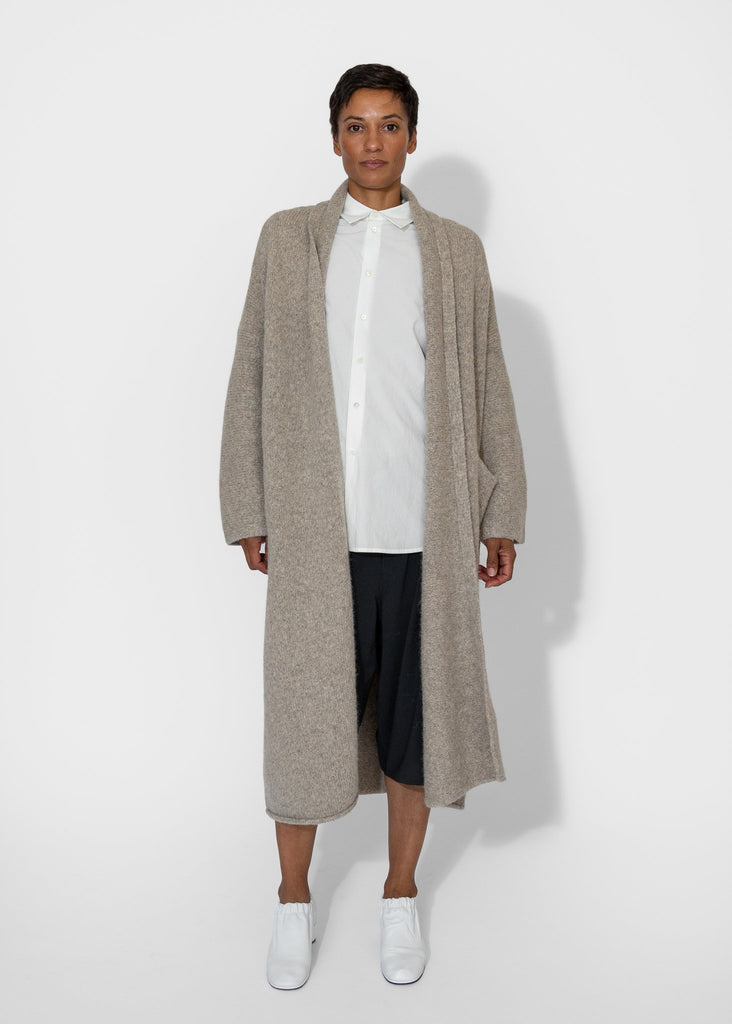 Lauren Manoogian_Long Shawl Cardigan in Dust_Apparel & Accessories_PO/S - Finefolk