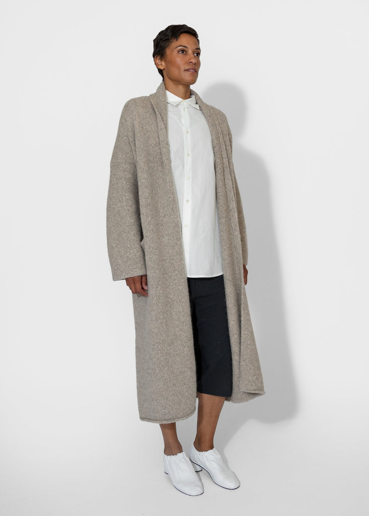 Lauren Manoogian_Long Shawl Cardigan in Dust_Apparel & Accessories_PO/S - Finefolk