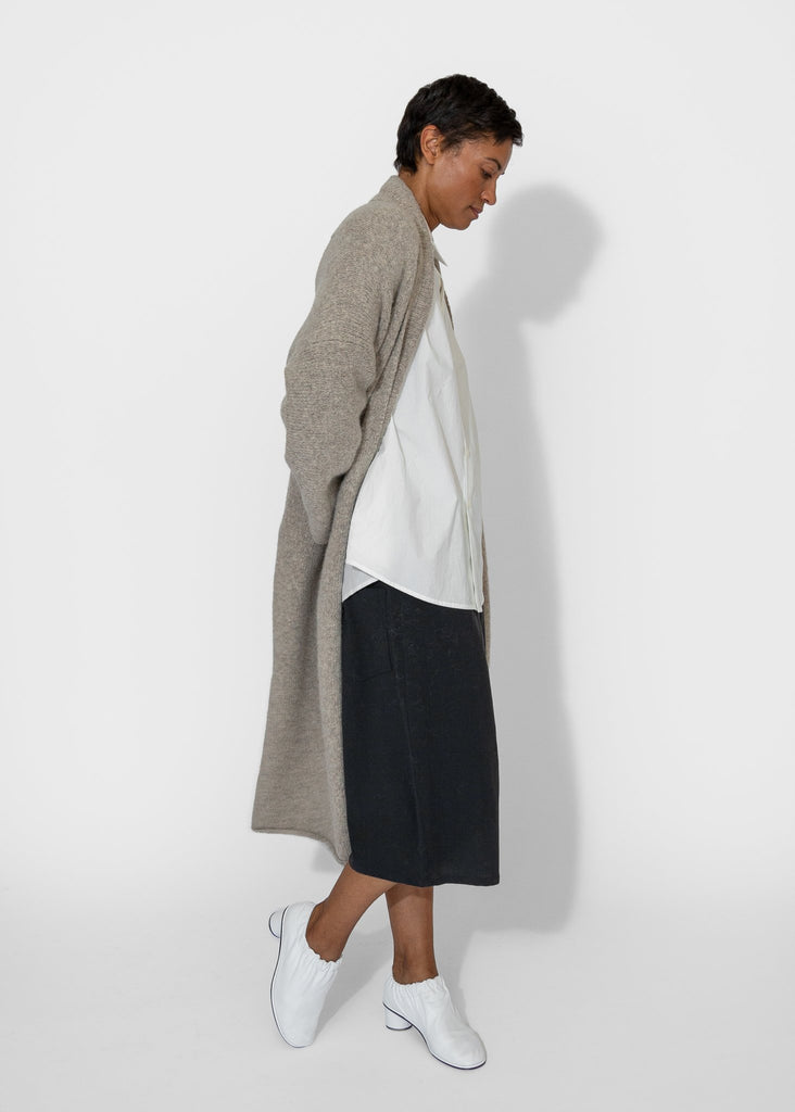 Lauren Manoogian_Long Shawl Cardigan in Dust_Apparel & Accessories_PO/S - Finefolk