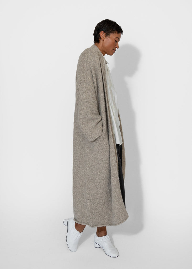 Lauren Manoogian_Long Shawl Cardigan in Dust_Apparel & Accessories_PO/S - Finefolk