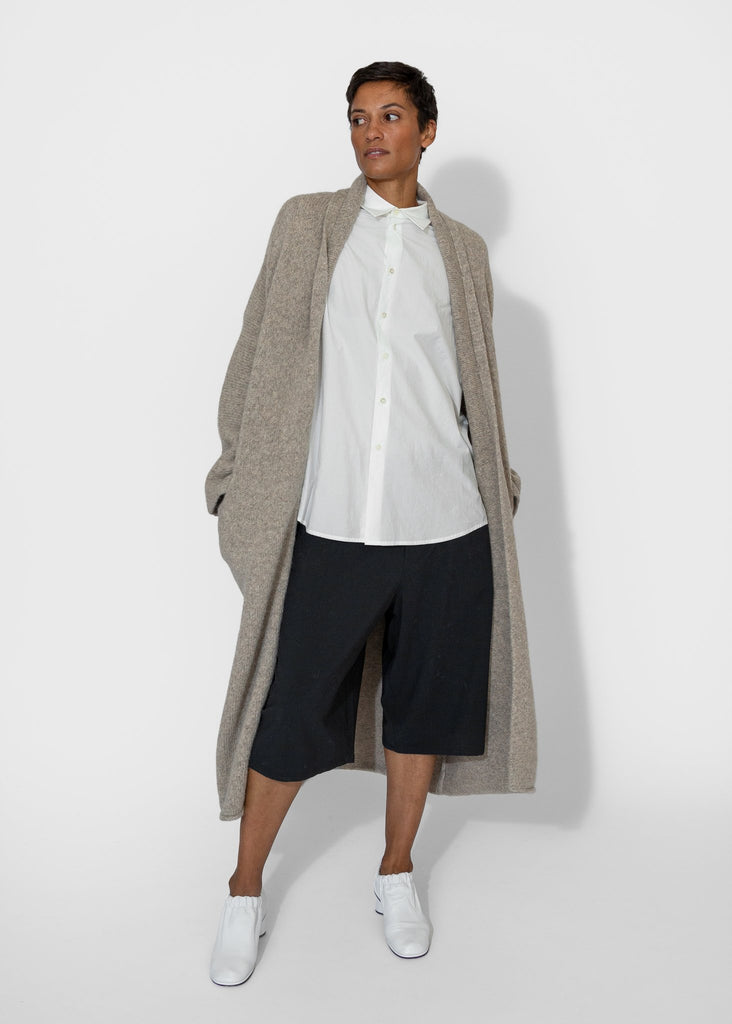 Lauren Manoogian_Long Shawl Cardigan in Dust_Apparel & Accessories_PO/S - Finefolk