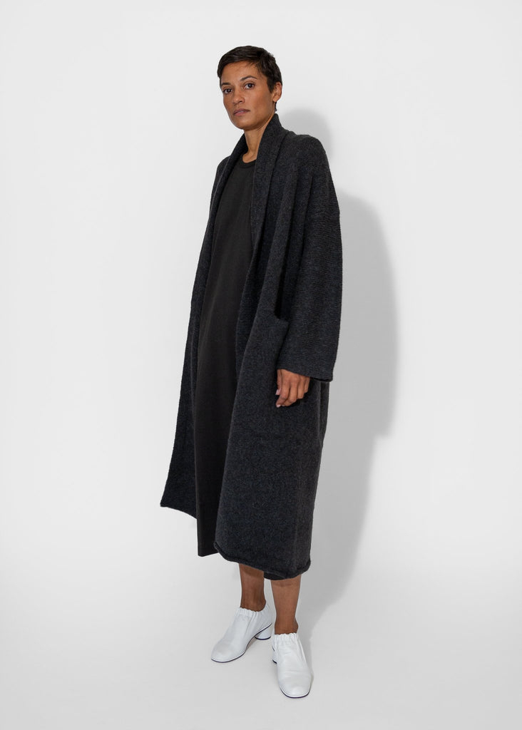 Lauren Manoogian_Long Shawl Cardigan in Ink_Apparel & Accessories_PO/S - Finefolk