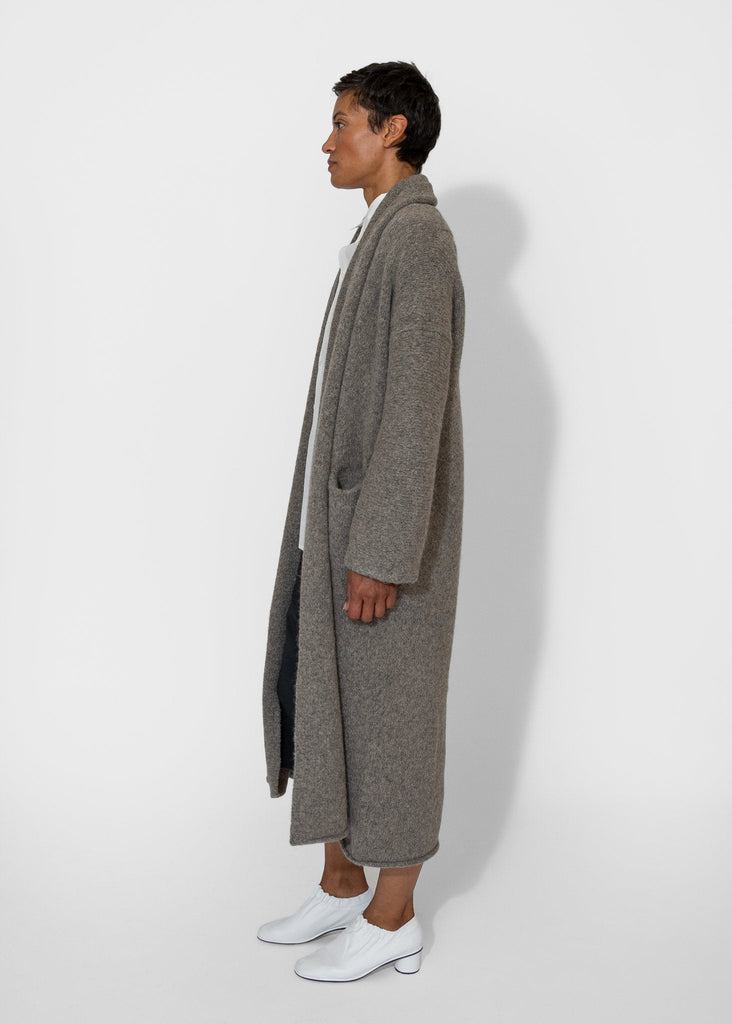 Lauren Manoogian_Long Shawl Cardigan in Rock_Apparel & Accessories_PO/S - Finefolk