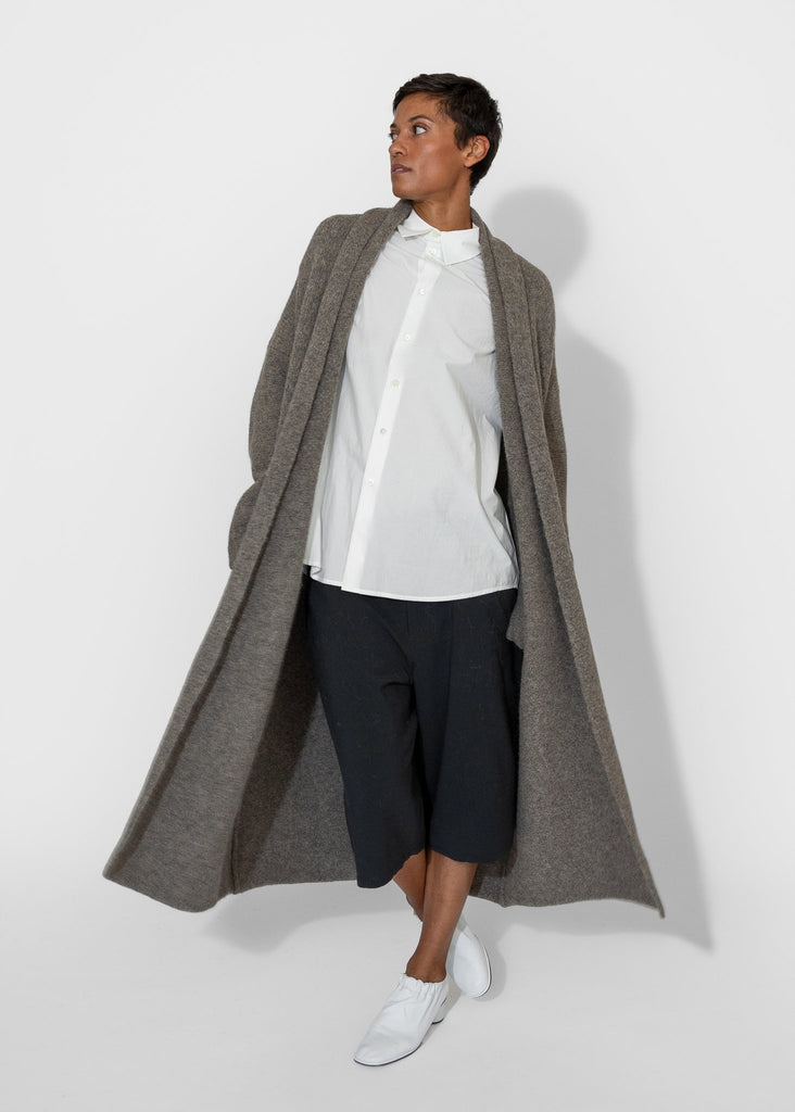 Lauren Manoogian_Long Shawl Cardigan in Rock_Apparel & Accessories_PO/S - Finefolk