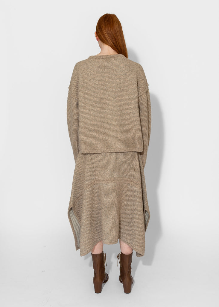 Lauren Manoogian_Ottoman Crewneck in Moth/Carrara_Sweater_1 - Finefolk