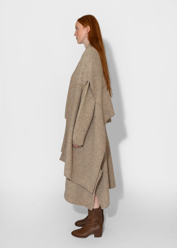 Lauren Manoogian_Ottoman Stole in Moth/Carrara_Outerwear_ - Finefolk