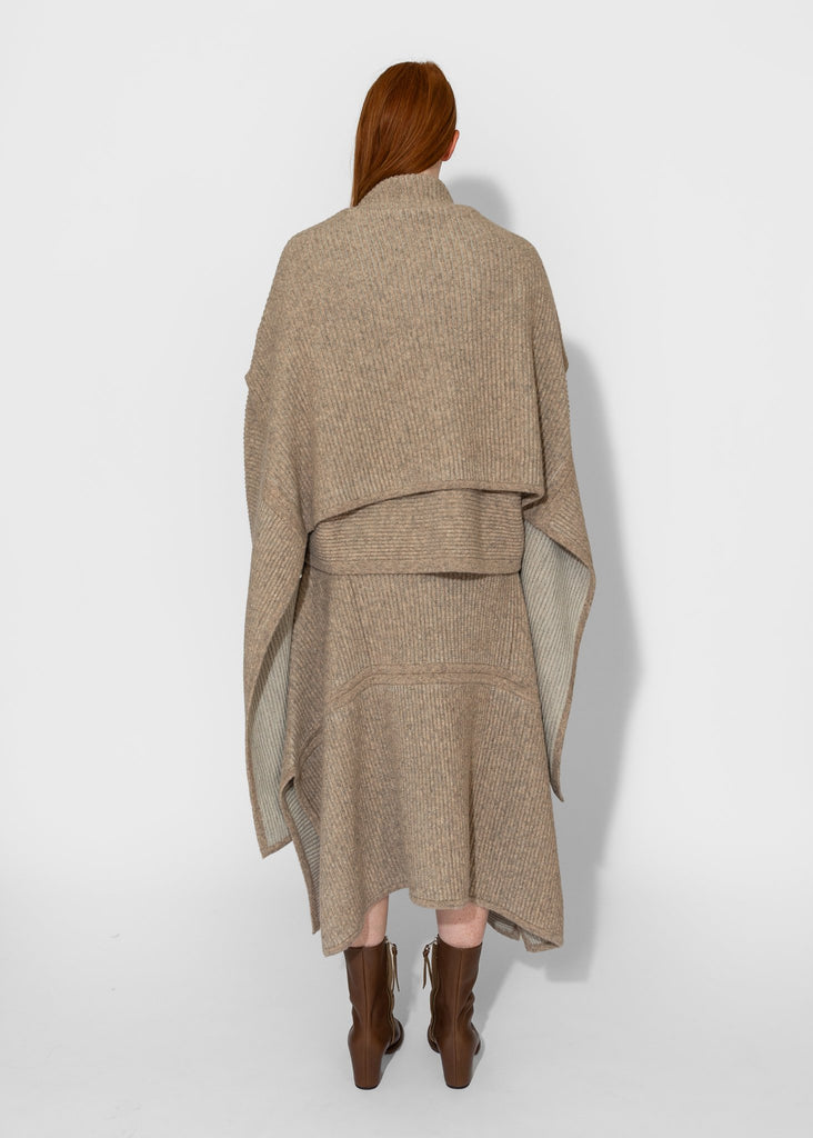 Lauren Manoogian_Ottoman Stole in Moth/Carrara_Outerwear_ - Finefolk