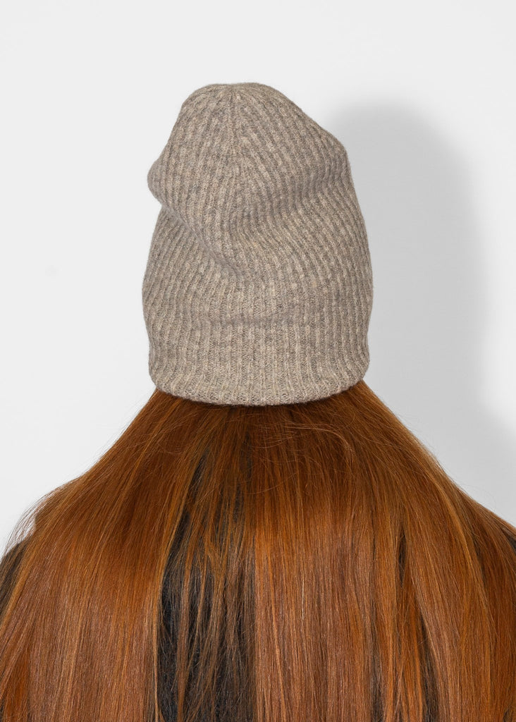 Lauren Manoogian_Soft Rib Beanie in Dust_Hats_ - Finefolk