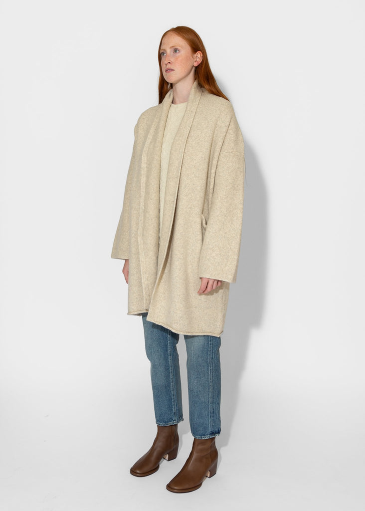 Lauren Manoogian_Taper Coat in Ecru_Sweater_ - Finefolk