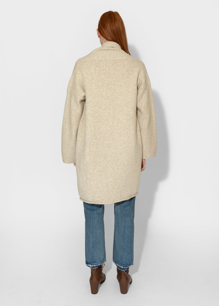 Lauren Manoogian_Taper Coat in Ecru_Sweater_ - Finefolk