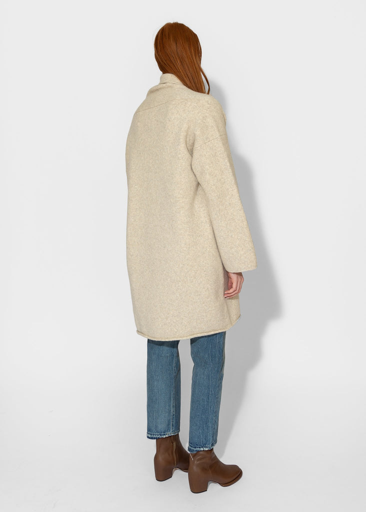 Lauren Manoogian_Taper Coat in Ecru_Sweater_ - Finefolk