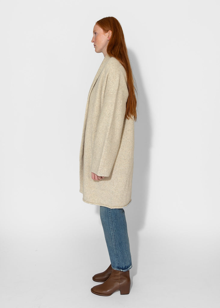 Lauren Manoogian_Taper Coat in Ecru_Sweater_ - Finefolk