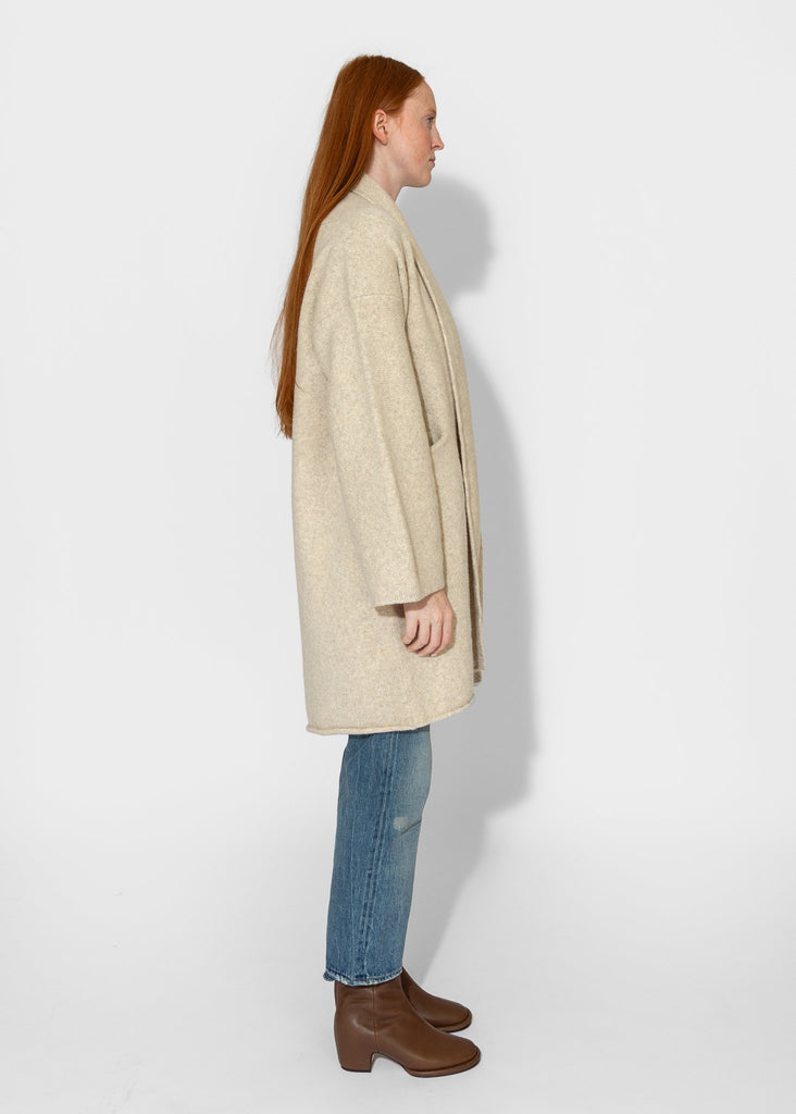 Lauren Manoogian_Taper Coat in Ecru_Sweater_ - Finefolk