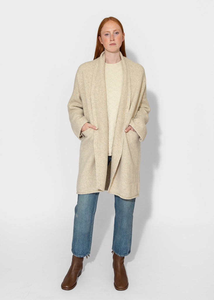 Lauren Manoogian_Taper Coat in Ecru_Sweater_ - Finefolk