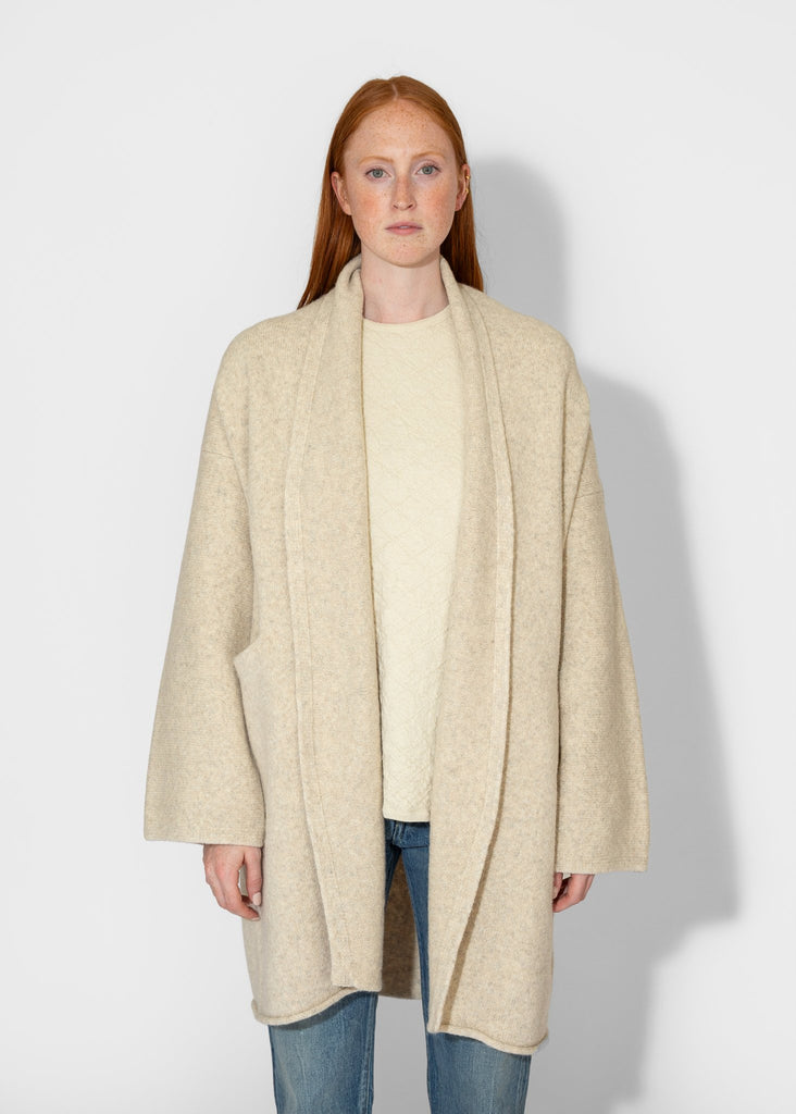 Lauren Manoogian_Taper Coat in Ecru_Sweater_ - Finefolk