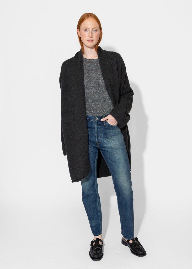 Lauren Manoogian_Taper Coat in Ink_Outerwear_ - Finefolk