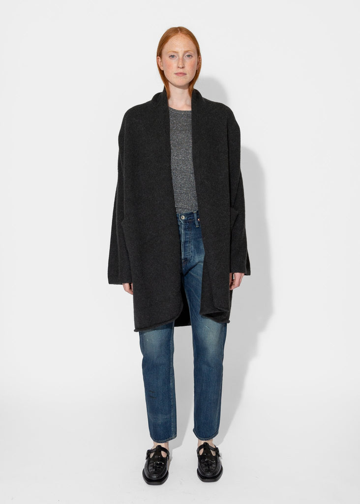 Lauren Manoogian_Taper Coat in Ink_Outerwear_ - Finefolk