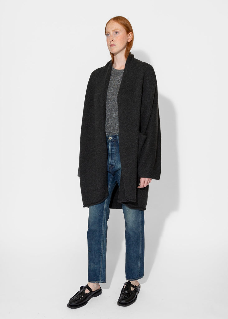 Lauren Manoogian_Taper Coat in Ink_Outerwear_ - Finefolk