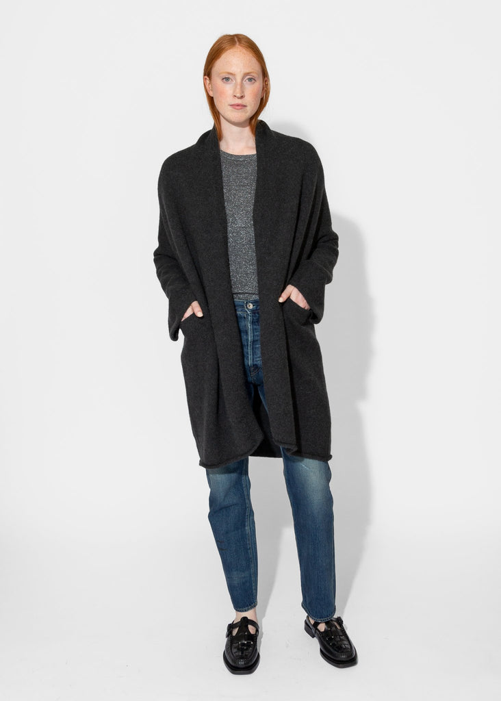 Lauren Manoogian_Taper Coat in Ink_Outerwear_ - Finefolk