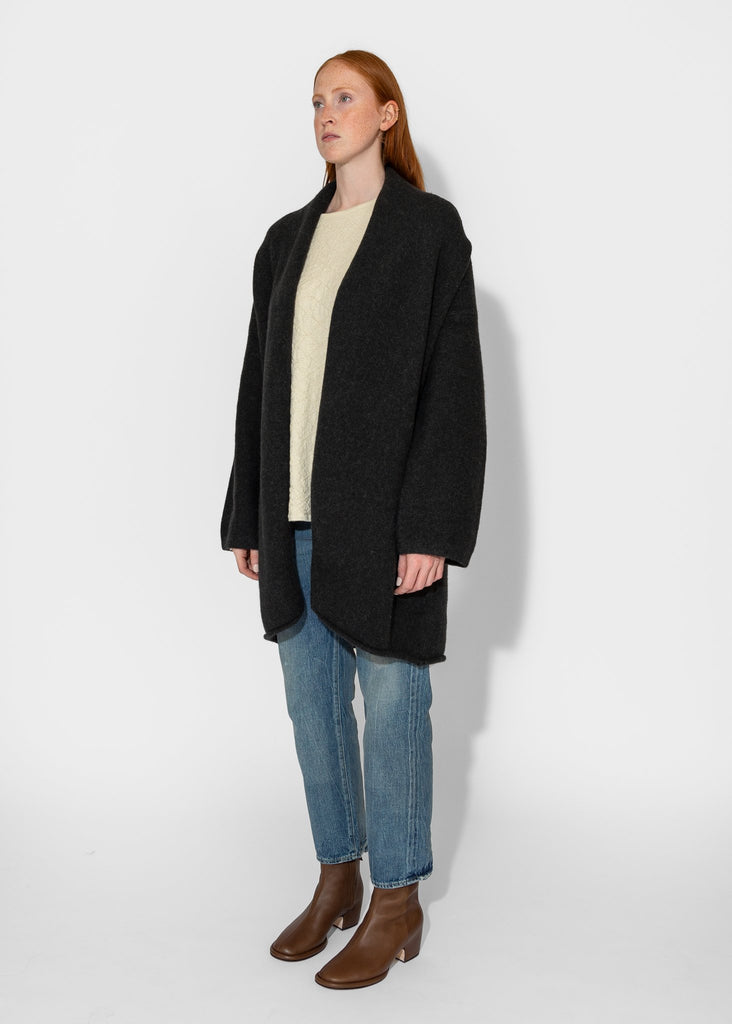 Lauren Manoogian_Taper Coat in Ink_Sweater_ - Finefolk