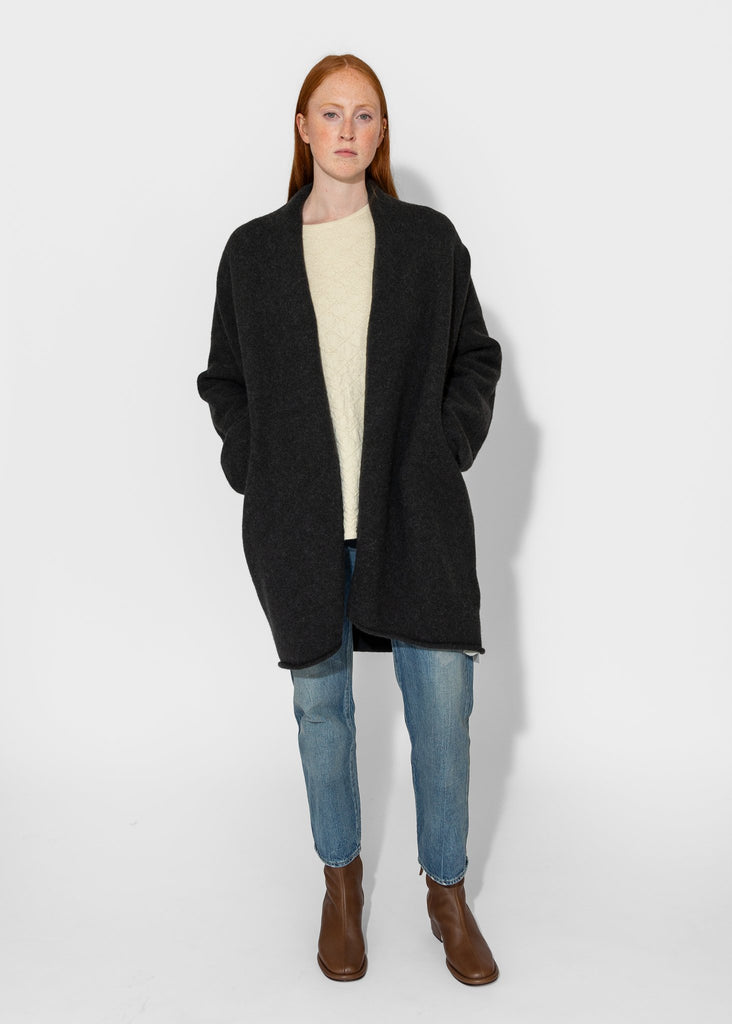 Lauren Manoogian_Taper Coat in Ink_Sweater_ - Finefolk