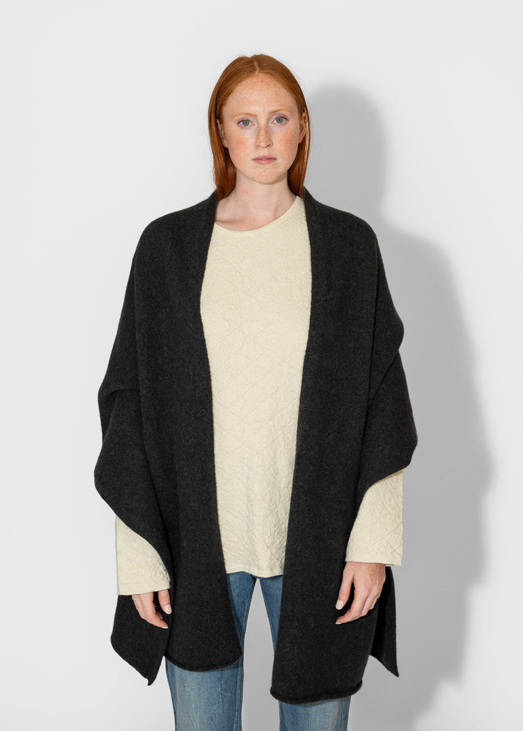 Lauren Manoogian_U Cape in Ink_Outerwear_ - Finefolk