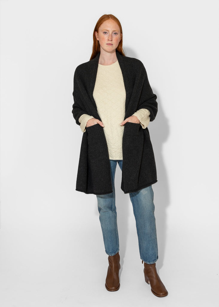 Lauren Manoogian_U Cape in Ink_Outerwear_ - Finefolk