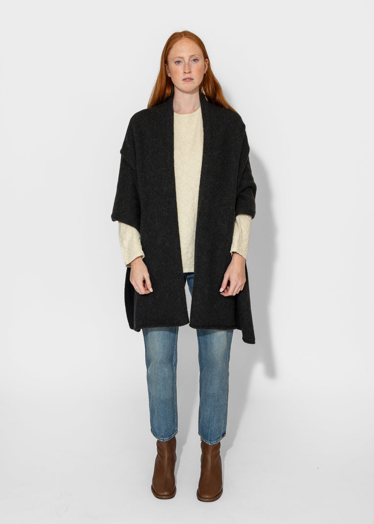 Lauren Manoogian_U Cape in Ink_Outerwear_ - Finefolk