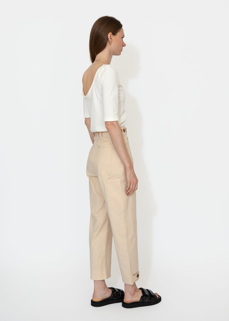 Mijeong Park_Scoop Back Ribbed Top in Ivory_Tops_XS - Finefolk