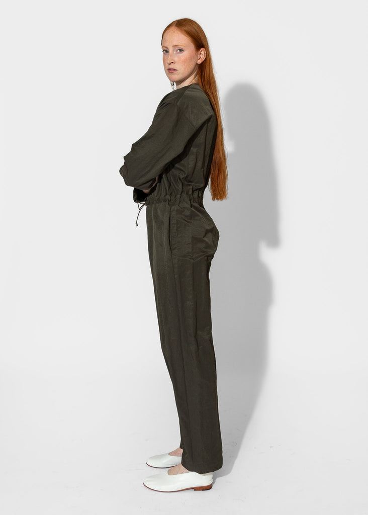 Nomia_Aviator Zip Jumpsuit in Peat_Jumpsuits_4 - Finefolk