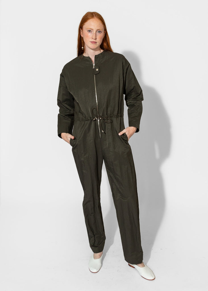 Nomia_Aviator Zip Jumpsuit in Peat_Jumpsuits_4 - Finefolk