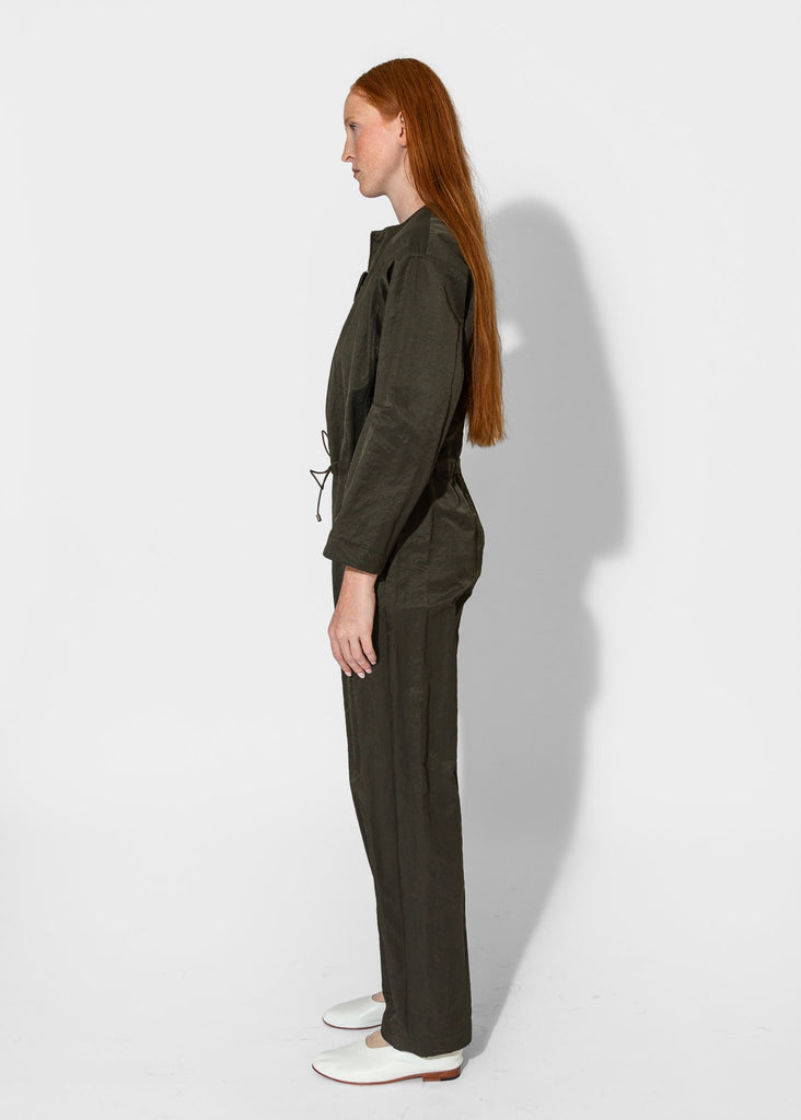 Nomia_Aviator Zip Jumpsuit in Peat_Jumpsuits_4 - Finefolk