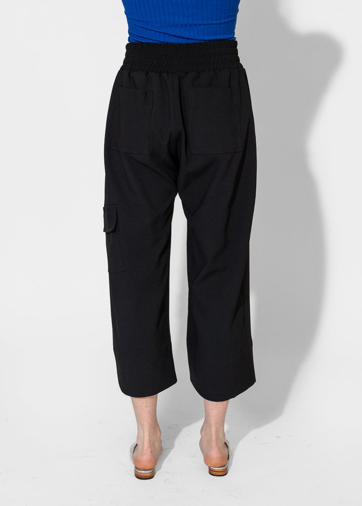 Nomia_Gathered Culottes in Black_Pants_2 - Finefolk