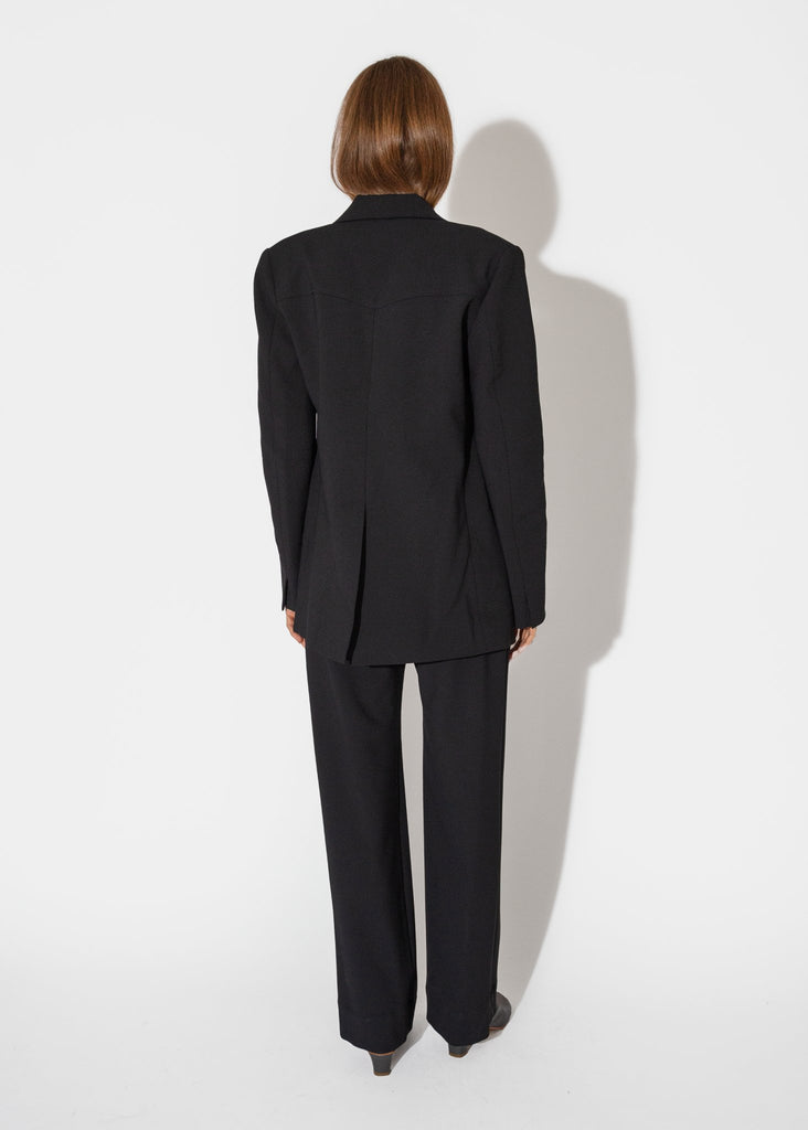 Nomia_Oversize Yoke Blazer in Black_Apparel & Accessories_2 - Finefolk