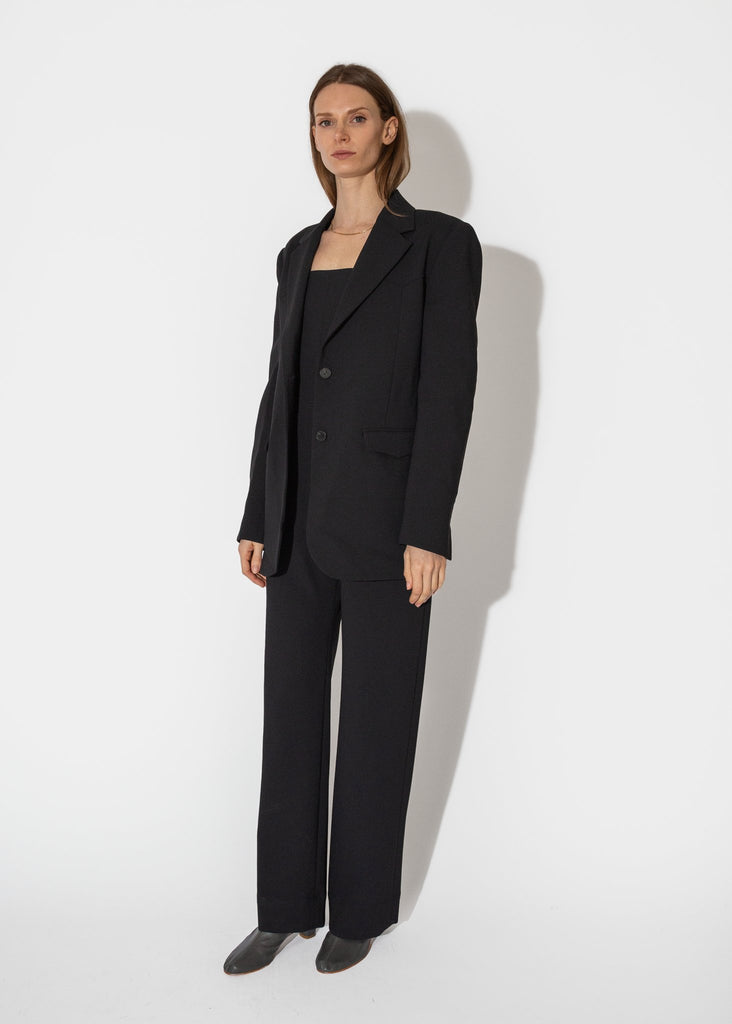 Nomia_Oversize Yoke Blazer in Black_Apparel & Accessories_2 - Finefolk