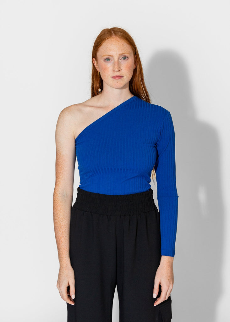 Nomia_Wide Rib Knit in Cobalt_Tops_XS - Finefolk