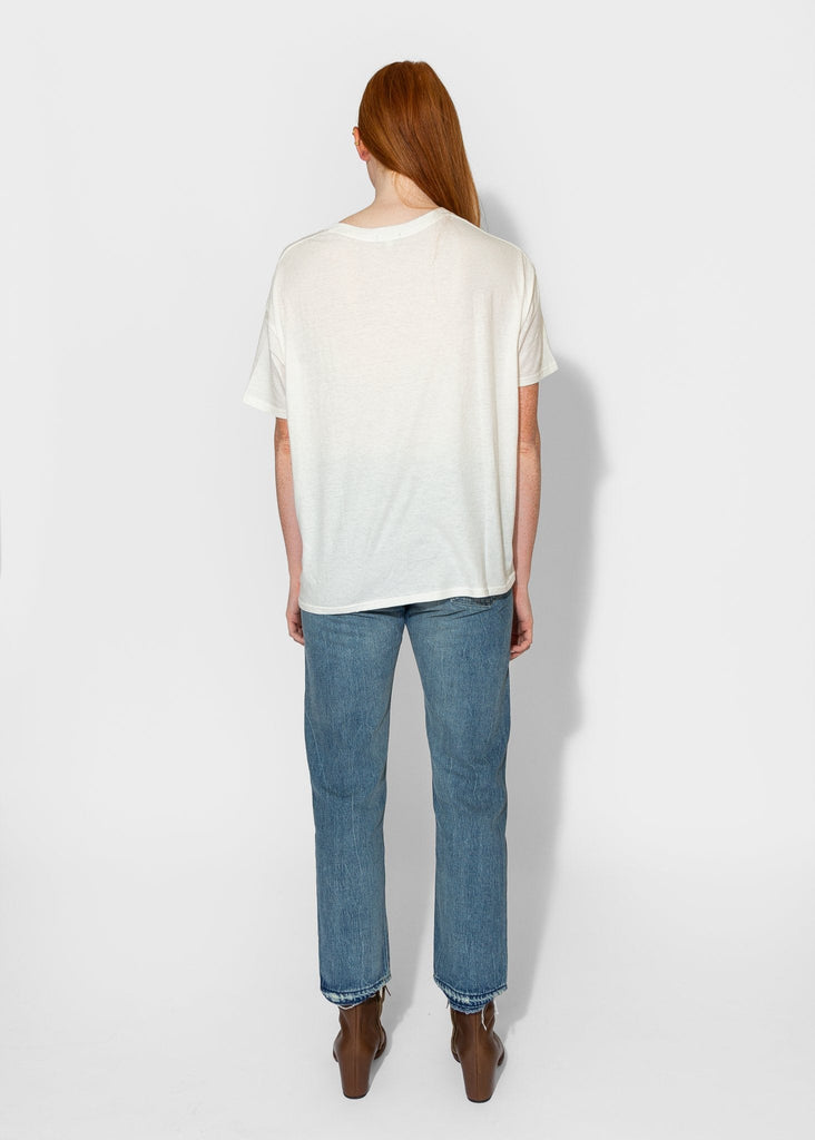 R13_V - Neck Boxy Seamless V in Cashmere White_Apparel & Accessories_XS - Finefolk