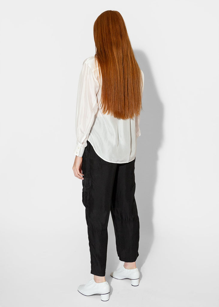 Raquel Allegra_Brentwood Shirt in White_Apparel & Accessories_0 - Finefolk