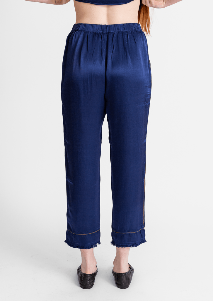 Raquel Allegra_Camden Pant in Navy_Pants_0 - Finefolk