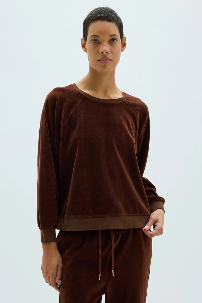 Raquel Allegra_Muse Sweatshirt_Sweaters_0 - Finefolk