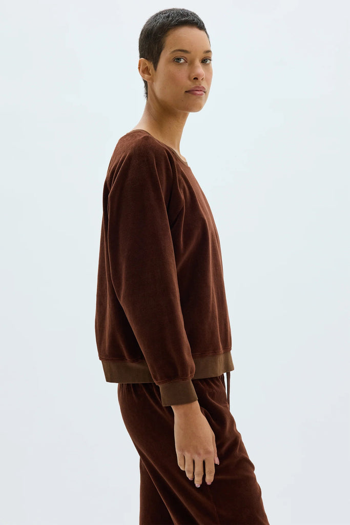 Raquel Allegra_Muse Sweatshirt_Sweaters_0 - Finefolk